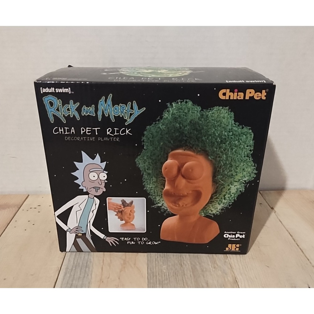 Rick And Morty Chia Pet NEW